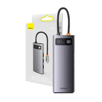 Baseus Starjoy 6 in 1 Type-C Hub Adapter
